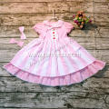 girls cotton materials summer boutique dress